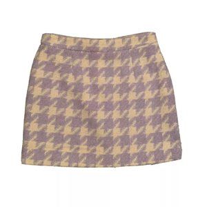 NWT Forever 21 Houndstooth Tweed Mini Skirt
